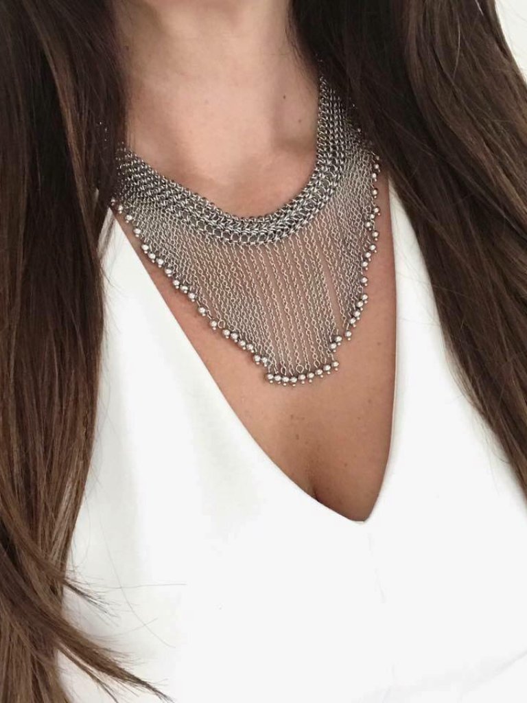 Waterfall Statement Collar Necklace